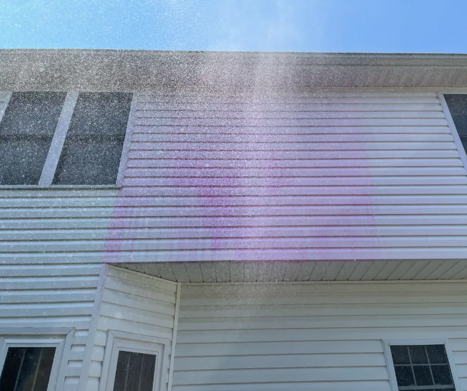 Pressure washing and soft washing in Inwood, WV